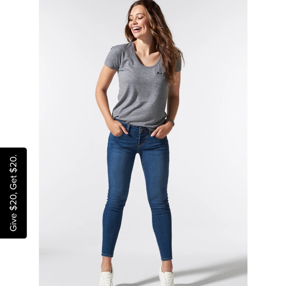 BLANQI® DENIM POSTPARTUM SUPPORT SKINNY JEANS like new